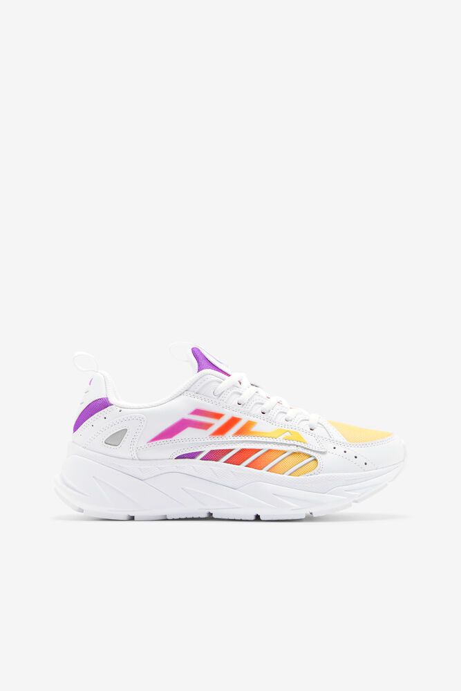Fila Sneakers Womens White - Surefire - Philippines 9254613-FD